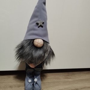 Álló manó - karácsony - karácsonyi lakásdekoráció - karácsonyfa szoknya, karácsonyfa alátét - Meska.hu