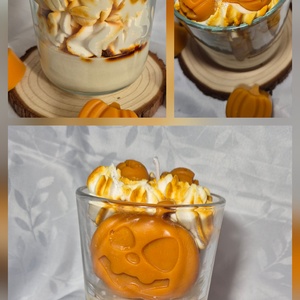 Figurás  üveges  gyertyák - otthon & életmód - gyertya, illat, aroma - gyertya - Meska.hu