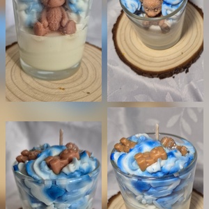 Üveges gyertya - Meska.hu