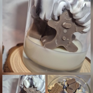 Figurás  üveges  gyertyák - otthon & életmód - gyertya, illat, aroma - gyertya - Meska.hu