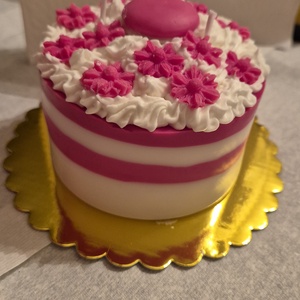 Torta gyertya - otthon & életmód - gyertya, illat, aroma - gyertya - Meska.hu