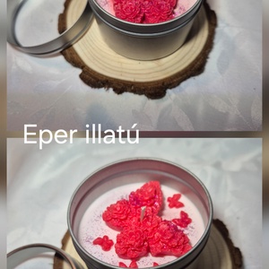 Fémtégelyes gyertya - otthon & életmód - gyertya, illat, aroma - gyertya - Meska.hu