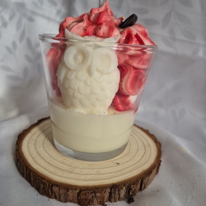 Figurás  üveges  gyertyák - otthon & életmód - gyertya, illat, aroma - gyertya - Meska.hu