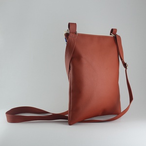 Terrakotta bohém színes, mintás egyterű oldaltáska - táska & tok - kézitáska & válltáska - vállon átvethető táska - Meska.hu