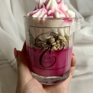 Cherry Marzipan Magic - otthon & életmód - gyertya, illat, aroma - gyertya - Meska.hu