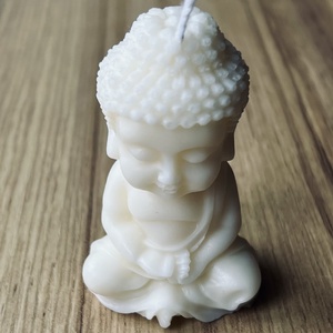 Buddha forma gyertya , Otthon & Életmód, Gyertya, illat, aroma, Gyertya, Gyertya-, mécseskészítés, MESKA