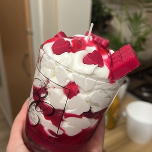 Red Velvet Bliss - otthon & életmód - gyertya, illat, aroma - gyertya - Meska.hu