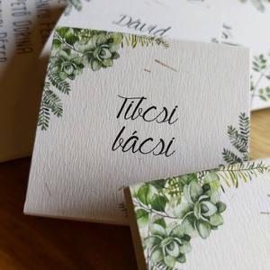 FLOWER SEED köszönőajándék (zero waste) - esküvő - dekoráció - Meska.hu