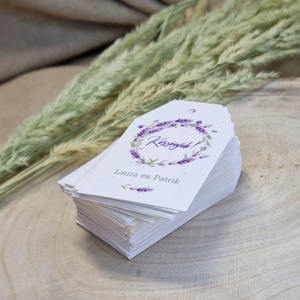 LAVENDER kísérőkártya - Meska.hu
