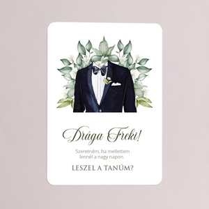 GREENERY HEART tanúfelkérő - esküvő - meghívó & kártya - meghívó - Meska.hu GREENERY HEART tanúfelkérő - esküvő - meghívó & kártya - meghívó - Meska.hu