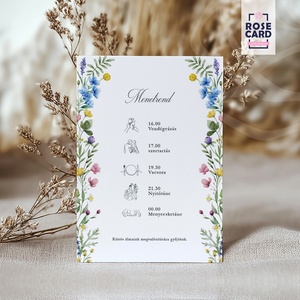 WILDLOWER esküvői meghívó - esküvő - meghívó & kártya - meghívó - Meska.hu