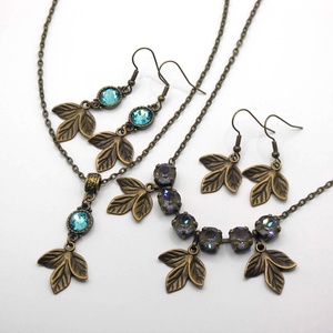 Ékszerszettek Swarovski kristályokkal - Meska.hu