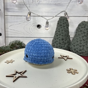 Horgolt, plüss bálna - játék & sport - plüssállat & játékfigura - más figura - Meska.hu