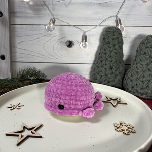 Horgolt, plüss bálna - játék & sport - plüssállat & játékfigura - más figura - Meska.hu