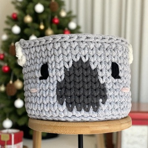 Horgolt koala tároló - otthon & életmód - babaszoba, gyerekszoba - játéktároló - Meska.hu