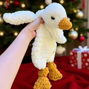 Horgolt plüss liba alvóka, Játék & Sport, 3 éves kor alattiaknak, Alvóka & Rongyi, Horgolás, MESKA