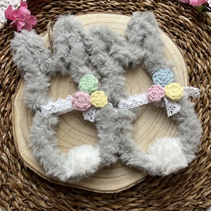 Nyuszi fali dekoráció/ajtó kopogtató � tavaszi, húsvéti dekoráció - otthon & életmód - dekoráció - fali és függő dekoráció - falra akasztható dekor - Meska.hu