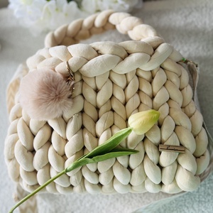 Roxanique Soft Lux, Táska & Tok, Kézitáska & válltáska, Alkalmi táska, Csomózás, Mindenmás, MESKA