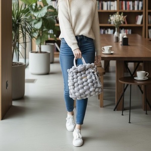 Roxanique Soft Cloud Fonott Kézitáska  - táska & tok - kézitáska & válltáska - alkalmi táska - Meska.hu