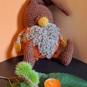 Horgolt manócska, Otthon & Életmód, Dekoráció, Manók, Horgolás, MESKA