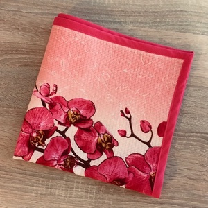 Orchideák 3 D - konyharuha és asztalközép - otthon & lakás - dekoráció - asztal és polc dekoráció - asztaldísz - Meska.hu