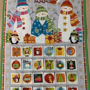 -Vidám Hóemberek adventi naptár/ kalendárium - Meska.hu