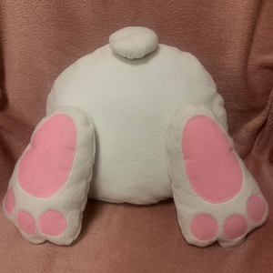 Nyuszi popó párna- Rendelhető! - Meska.hu