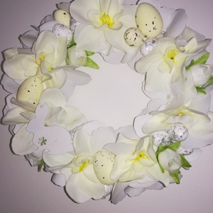 Húsvéti, tavaszváró ajtókopogtató, Otthon & Életmód, Dekoráció, Ajtó- és ablak dekoráció, Ajtódísz & Kopogtató, , MESKA