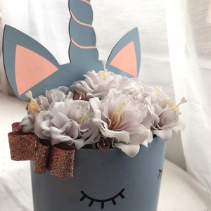 Virágbox ballagásra, születésnapra,  névnapra..., Otthon & Életmód, Dekoráció, Virágdekoráció, Virágbox, Virágkötés, MESKA