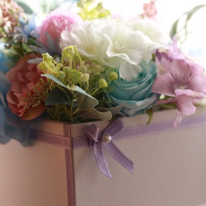 Virágbox, pénzátadó, esküvőre, születésnapra,  névnapra... - esküvő - emlék & ajándék - nászajándék - Meska.hu