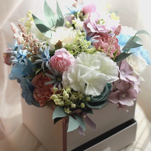 Virágbox, pénzátadó, esküvőre, születésnapra,  névnapra... - esküvő - emlék & ajándék - nászajándék - Meska.hu