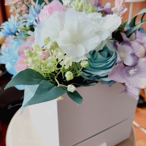 Virágbox, pénzátadó, esküvőre, születésnapra,  névnapra... - esküvő - emlék & ajándék - nászajándék - Meska.hu