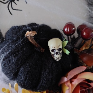 Halloween ajtódísz, kopogtató - otthon & életmód - dekoráció - halloween - halloweeni ajtódíszek és ablakdíszek - Meska.hu