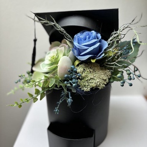 Ballagási ékszer-, pénzátadó fiókos, nagy virágbox  - otthon & életmód - virágdekoráció - virágok - virágbox - Meska.hu