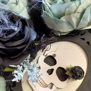 Halloweeni ajtódísz, kopogtató, ne szalaszd el! Halloween kopogtató  - otthon & életmód - dekoráció - halloween - halloweeni ajtódíszek és ablakdíszek - Meska.hu