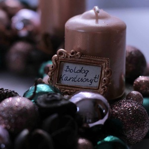 3 db-os adventi koszorú, dekor fenyő  és vendégváró ajtódísz szett őzikével  - karácsony - adventi díszek - adventi gyertyadíszek és koszorúdíszek - Meska.hu