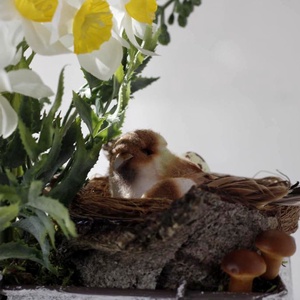 Tavaszi asztaldísz ajándékba akár Valentin-napra, ballagásra, születésnapra,  névnapra... - otthon & életmód - dekoráció - asztal és polc dekoráció - asztaldísz - Meska.hu