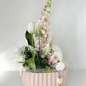 Tavaszi, húsvéti asztaldísz, akár ajándékba. - otthon & életmód - dekoráció - húsvéti asztaldíszek - Meska.hu