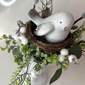 Tavaszi, húsvéti asztaldísz, akár ajándékba  - otthon & életmód - dekoráció - asztal és polc dekoráció - asztaldísz - Meska.hu