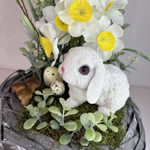 Tavaszi, húsvéti asztaldísz, akár ajándékba  - otthon & életmód - dekoráció - asztal és polc dekoráció - asztaldísz - Meska.hu