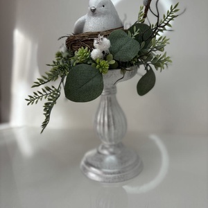 Tavaszi, húsvéti asztaldísz, akár ajándékba  - otthon & életmód - dekoráció - asztal és polc dekoráció - asztaldísz - Meska.hu