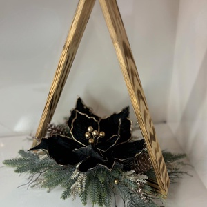 Karácsonyi, adventi ablak vagy asztaldísz , Karácsony, Adventi díszek, Adventi asztaldísz, , MESKA