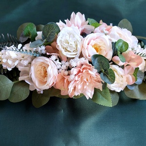 Esküvői pasztell főasztaldísz - esküvő - dekoráció - asztaldísz - Meska.hu