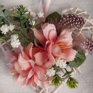 Húsvéti, tavaszváró ajtókopogtató, minimál - ünnepi díszek, dekorációk - húsvéti díszek és dekorációk - húsvéti ajtódísz, kopogtató - Meska.hu