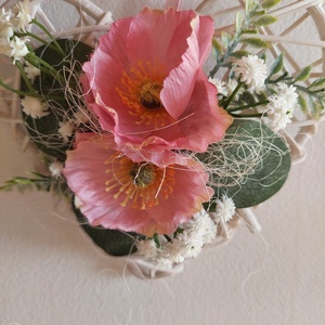 Húsvéti, tavaszváró ajtókopogtató, minimál, Ünnepi díszek, dekorációk, Húsvéti díszek és dekorációk, Húsvéti ajtódísz, kopogtató, , MESKA