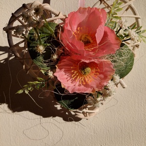 Húsvéti, tavaszváró ajtókopogtató, minimál - ünnepi díszek, dekorációk - húsvéti díszek és dekorációk - húsvéti ajtódísz, kopogtató - Meska.hu