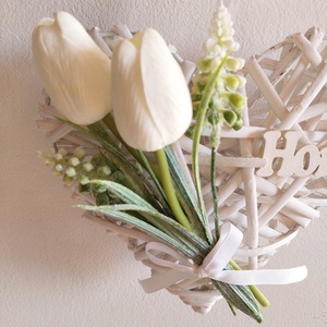 Húsvéti, tavaszváró ajtókopogtató, minimál - ünnepi díszek, dekorációk - húsvéti díszek és dekorációk - húsvéti ajtódísz, kopogtató - Meska.hu