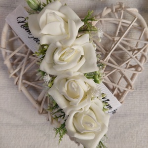 Koszorú temetőbe, sírdísz, temetői dísz, kegyeleti dísz - Meska.hu