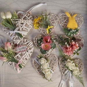 Koszorú temetőbe, sírdísz, temetői dísz, kegyeleti dísz - otthon & életmód - vallás - temetkezési tárgy - sírkoszorú, kegyeleti koszorú - Meska.hu