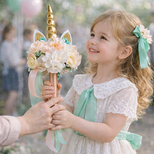 Csajos csokor ovis ballagásra, unikornis , Otthon & Életmód, Virágdekoráció, Virágok, Virágcsokor, Virágkötés, MESKA